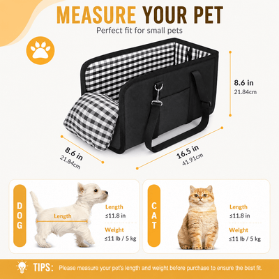 Lunaroo Console Dog Car Seat
