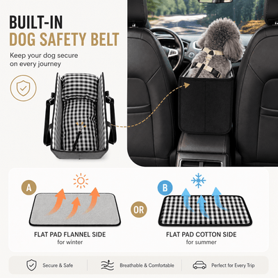 Lunaroo Console Dog Car Seat