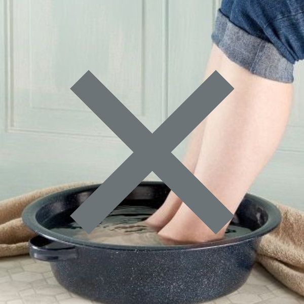 No Foot Soaks. No Stretching. No Pills.